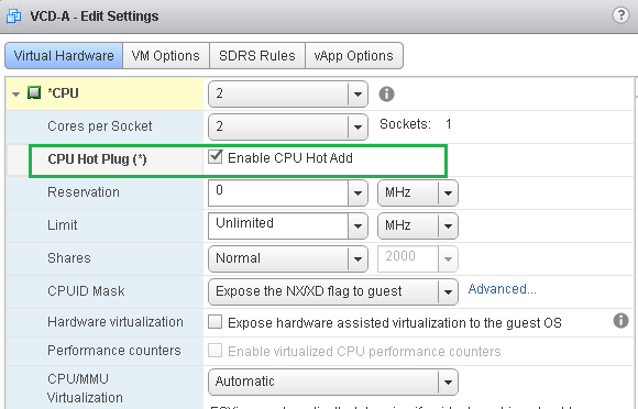Cover image for VMware ESXi | Creating a VM with Hot Add Features
